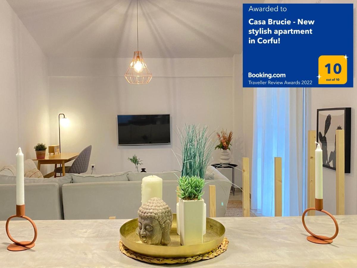 Casa Brucie - New Stylish Apartment In Corfu! Kanálion Eksteriør bilde